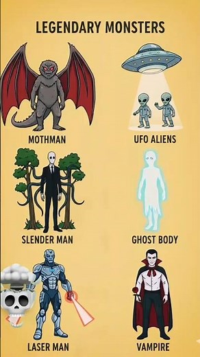 Legendary Monsters: Beasts Born from Ancient Myths"