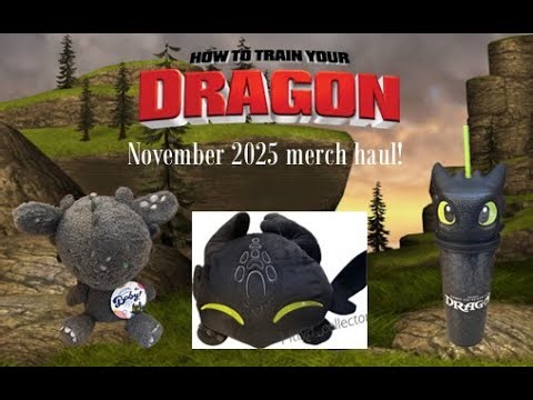 How To Train Your Dragon Collection November 2025 Merch Haul!