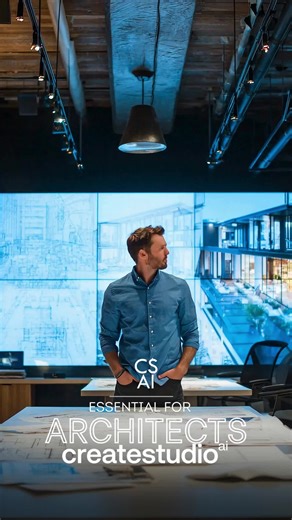 Design smarter. Present faster. 🏗️✨ With Create Studio, architects can bring concepts to life in minutes — not days. Animate walkthroughs, showcase designs, and communicate ideas clearly without complex software. ⏱️ Animate faster 💰 Save time, money & resources 📐 Impress clients with dynamic visuals Stop spending hours on static presentations. Start creating visuals that move. This video is AI-generated and does not depict a real person. 👉 Sign up today and transform the way you present arch