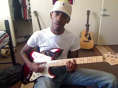 Guitar Lesson #4/ Using the Whammy Bar While Playing Chords