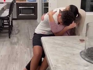 Lapsitting a big guy