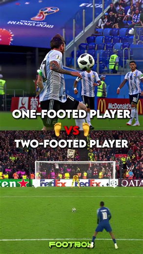 One Footed vs Two Footed Players: Skills Comparison