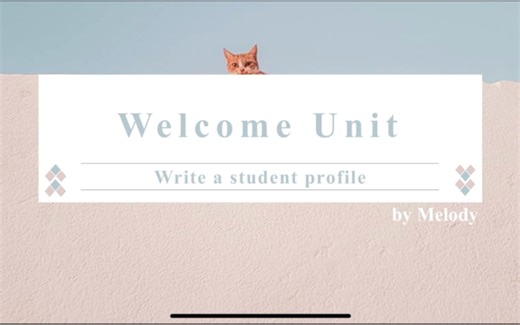 人教版必修一Welcome unit writing 写一篇个人简介