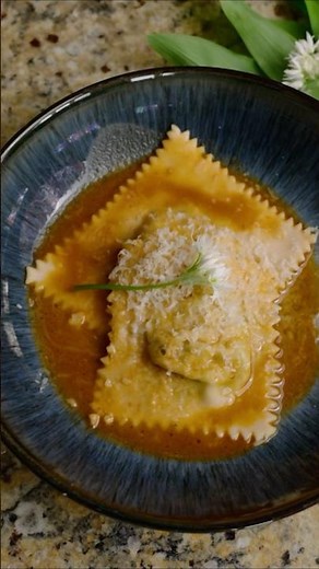 Making Crab and Lobster Ravioli