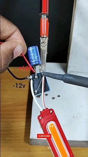 How to make LED flasher circuit using relay | LED blinking circuit#youtubeshorts #shorts