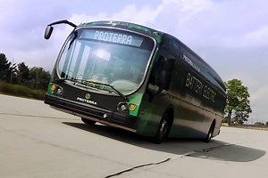 Electric bus sets record with 1,101-mile trip on a single charge