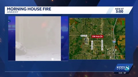 Smoke alarm installed by Ankeny Fire Department alerts homeowner of fire