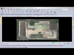 DRA-CAD 三次元モデルを平面パースでみせるテクニック
