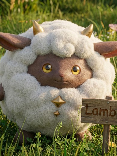 Lamball from Palworld Showcases AI Boost Gameplay