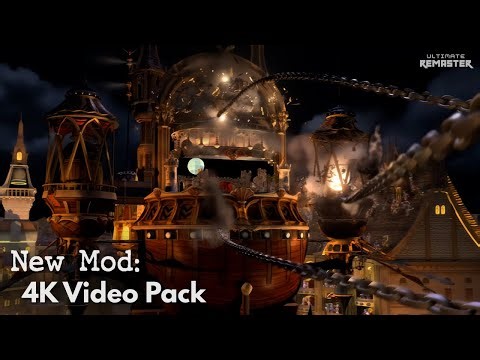 FF9 Remastered 4K FMVs - Escaping from Castle (Cutscene)