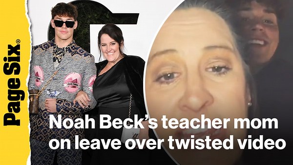 ‘Baywatch’ reboot star Noah Beck’s teacher mom on leave over twisted video — after daughter accused of sex with student
