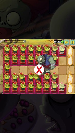 PvZ 2 - Plantfood Ability - Plant Team Level Max Vs Qigong Bronze Gargantuar Level 10