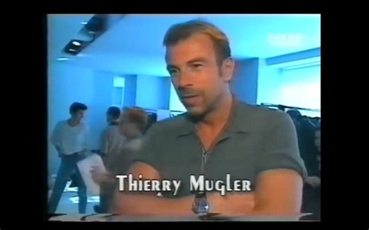 thierry mugler 90年代秀场采访合集