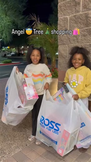 The Wolfe Family on Instagram: "Thankful to be able to give for Christmas 🎄 🎅 #angeltree #ross angel tree Christmas present shopping"