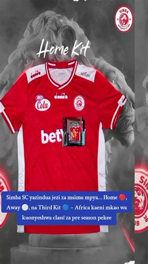 SIMBA STYLE 2025/26! Leo tumetambulishwa rasmi jezi kali zaidi barani Africa zitakazotumika pre-season huko Egypt! Jezi nyekundu (Home) 🔴, nyeupe (Away) ⚪️ na ya bluu (Third) 🔵 zote zimetulia 🔥 Wanasimba, ipi inakufaa kwa mtoko wa weekend? 😎👇 #SimbaPreSeason #SimbaStyle #Simbapulse_tz #Simbapulse_tz #SimbaSC #SimbaNewKit #PreSeasonEgypt #NguvuMoja #SimbaNiYetu #MnyamaAnaStyle #RedWhiteBlue 🔴⚪️🔵 #Simba2025 #SimbaFashion #SimbaKitReveal #AfricaStandUp #SimbaMzuka #Wanasimba #SimbaNiZaidi