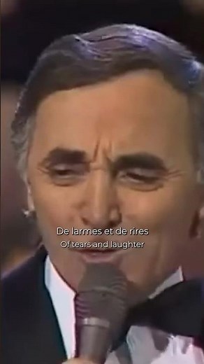 Paris au mois d’août - Charles Aznavour, Live de 1986 ✨