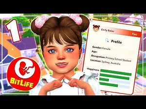 *NEW* BITLIFE CONTROLS MY SIMS!! 🤩 #1 || The Sims 4
