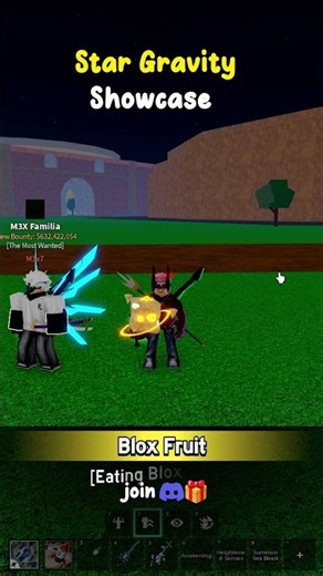 Star Gravity Showcase in Blox Fruits Magnet Update🧲🤑