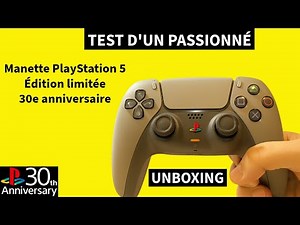 UNBOXING PlayStation 5 DualSense® Controller - 30th Anniversary Limited Edition