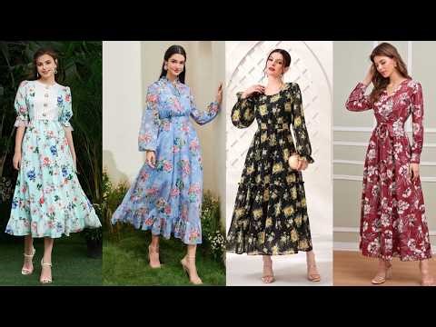 “Women Summer Floral Fashion Trends 2026 | Latest Floral Dresses & Outfits”