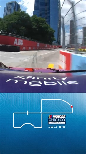 NASCAR Chicago Street Race | 12 turns. 2.2 miles. Ride along for a street course refresher with @tyler_reddick! 👀 #NASCARChicago | Instagram