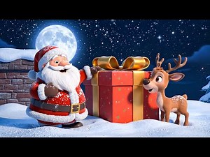 Santa and Baby Reindeer Restore the Entire Frozen Winter Fun Park for the Children