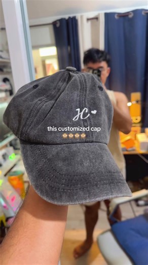 customized cap! #fyp #cap