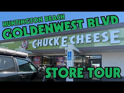 NEW Chuck E. Cheese’s in Huntington Beach, California (Goldenwest Blvd) Store Tour