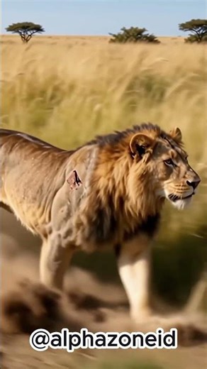 Lion Hunts Wild Boar | Brutal Wildlife Moment !!! #animal #wildliferescue #wildlife #animallife