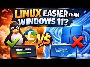 Why Installing Linux is Easier Than Windows 11 (2026)