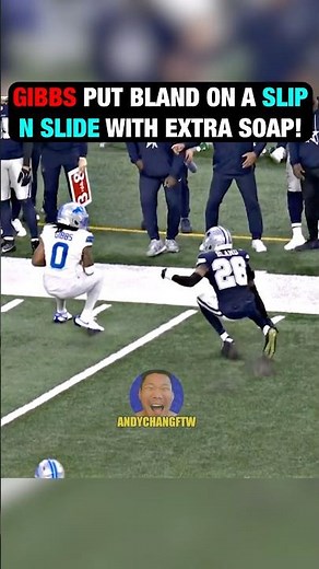 Jahmyr GIBBS Absolutely BURNED Bland! 🔥😈 #nfl