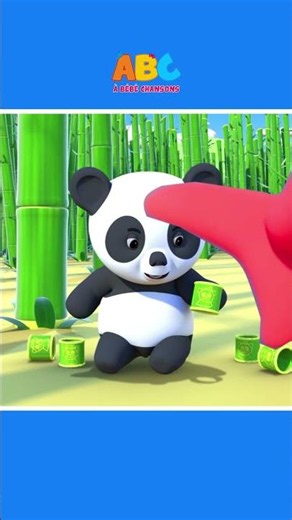 La chanson de la famille des doigts avec les animaux pour les enfants ! 🎶 #shorts #fingerfamily