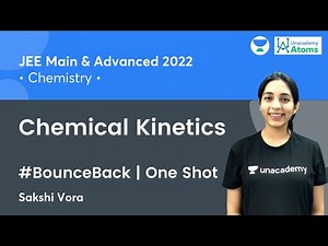 Chemical Kinetics | One Shot | #BounceBack Series | Unacademy Atoms | Sakshi Vora