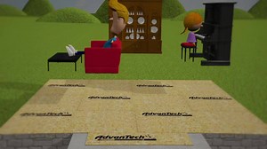 2.8K views · 14 reactions | If you're building a home, remember, the material beneath your beautiful hardwoods floors matters. Ask your builder for AdvanTech subflooring for peace of mind during your build and peace and quiet for a lifetime. | Huber Engineered Woods | Facebook