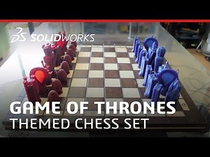 Game of Thrones themed Chess Set