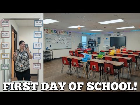 First Day of School || Classroom Updates! || Start of Year 6! || S6E2