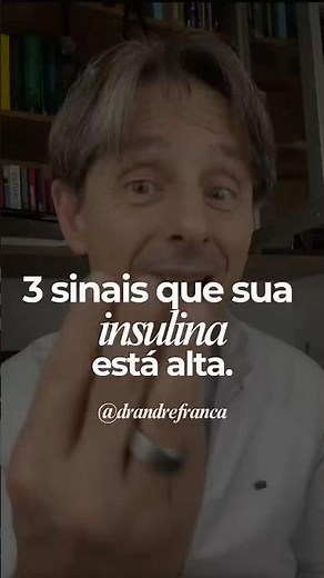 3 sinais que sua insulina está alta