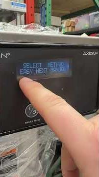 How to program a Bunn Axiom coffee brewer to pulse brew. ￼