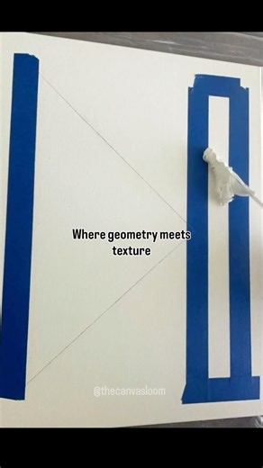 Creating Geometric Texture Art | Satisfying Process #shorts