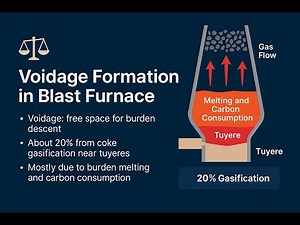 Inside the Blast Furnace: How Voidage Controls Descent, Pressure, and Productivity