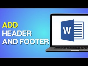 How to Add Header and Footer on Microsoft Word Document?