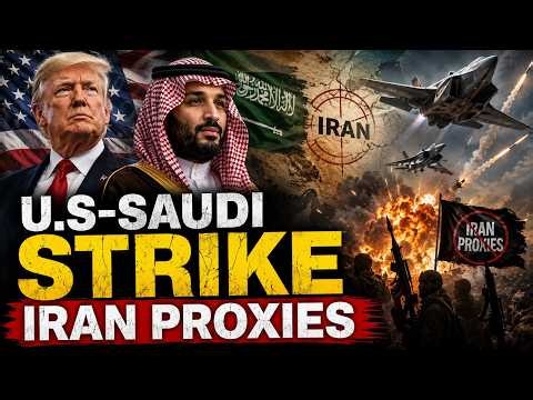 LIVE | US & Saudi Arabia Launch Joint Strikes on Iran-Backed Militias in Iraq | Iran-US War Escalate