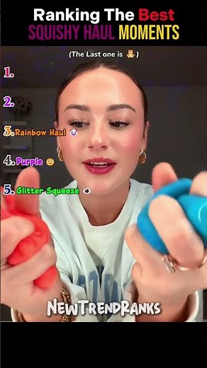 Ranking Best Squishy Haul Moments! #squishy #explore #trend