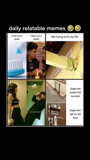 daily relatable memes subscribe for more 🤣🤣