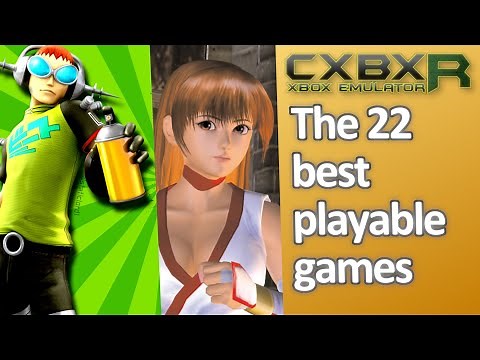 CXBX Reloaded | The 22 best playable games (original xbox emulator) | 1440p