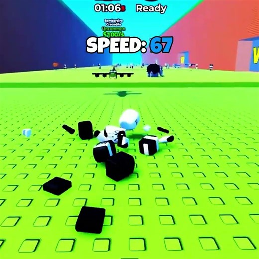 😳 0 VS 500 Speed #roblox