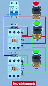 Contactor Interlocking Wiring Diagram Two Contactor Interlo #electrician #electricianlife #electricity #electric #electronics #electrical #electricidad #electricalengineering #ElectronicMusic #reelschallenge #reelsviralfb #reelstrending #reelsfypシ #reelsfbシ #reelsvideoシ #reelsviralシ #reelsfb #reelsvideo #reelsviral | 𝐄𝐥𝐞𝐜𝐭𝐫𝐨𝐧𝐢𝐜 𝐂𝐨𝐦𝐩𝐨𝐧𝐞𝐧𝐭𝐬