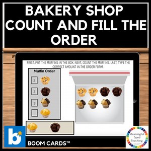Vocational Life Skills Math Fill and Count the Order Inventory