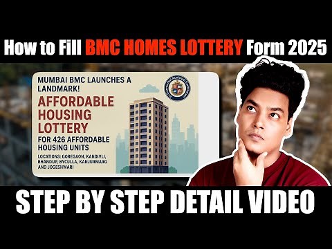 Mumbai BMC Lottery 2025 FULL GUIDE Get Your Dream Home