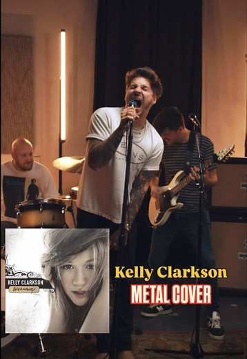 Kelly Clarkson… but METAL?! full cover out now! #fyp #foryoupage #music